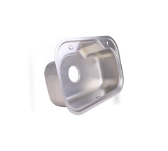 Sifin Steel kitchen sink stainless steel 75x45cms