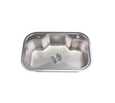 Sifin Steel kitchen sink stainless steel 75x45cms