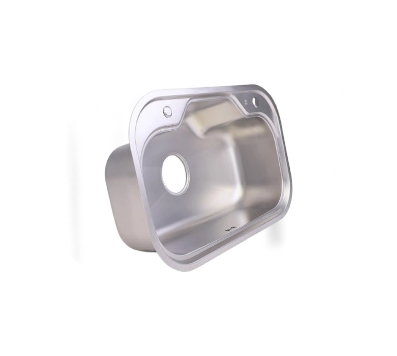 Sifin Steel kitchen sink stainless steel 75x45cms