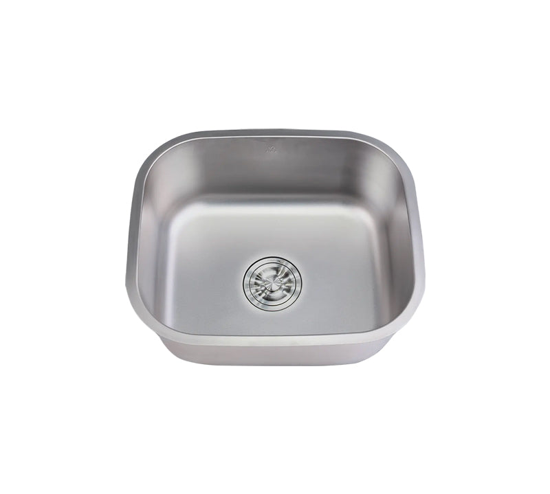 Sifin Steel kitchen sink stainless steel 44x39cm