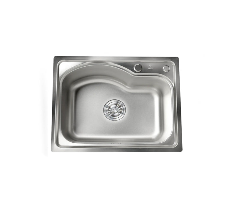Sifin Steel kitchen sink stainless steel 57x43cms